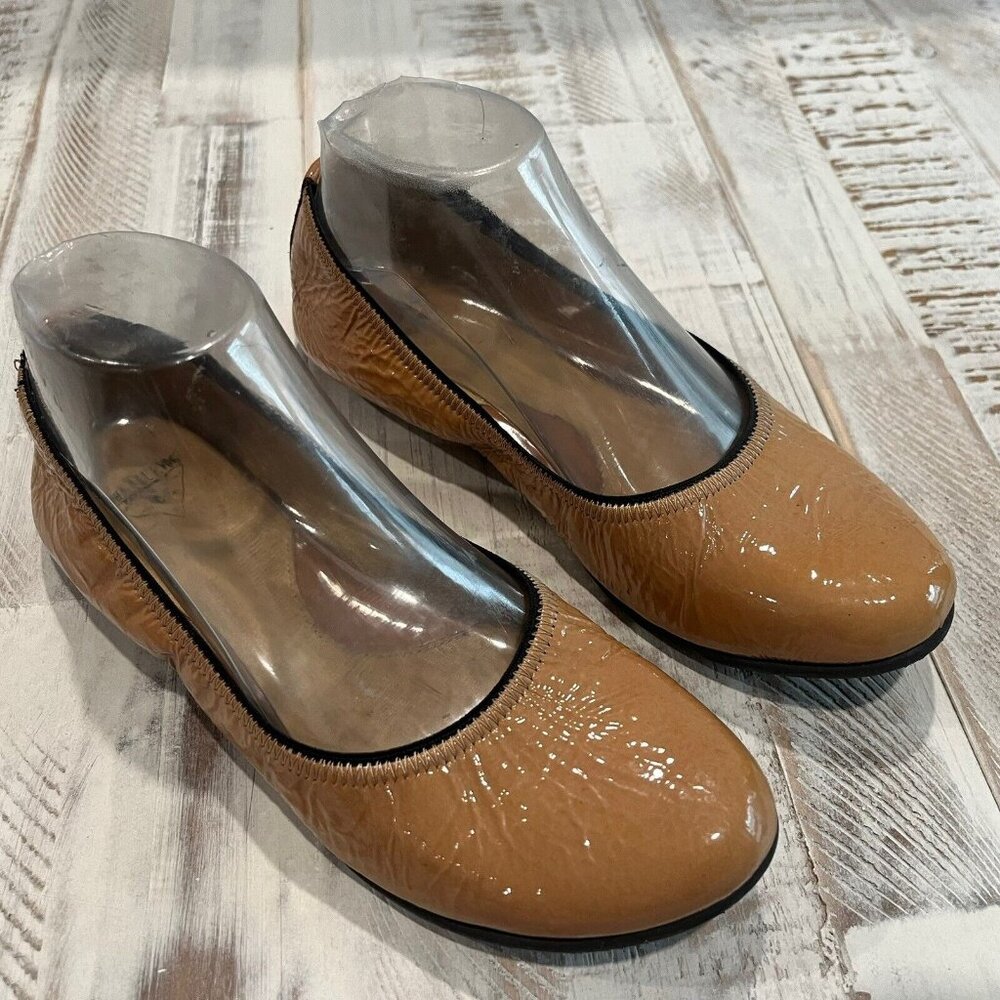 John Fluevog Integrity Ballet Flat Slip On Patent Leather